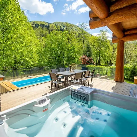 Nyaraló House With A Swimming Pool Brod Na Kupi, Gorski Kotar - 23012